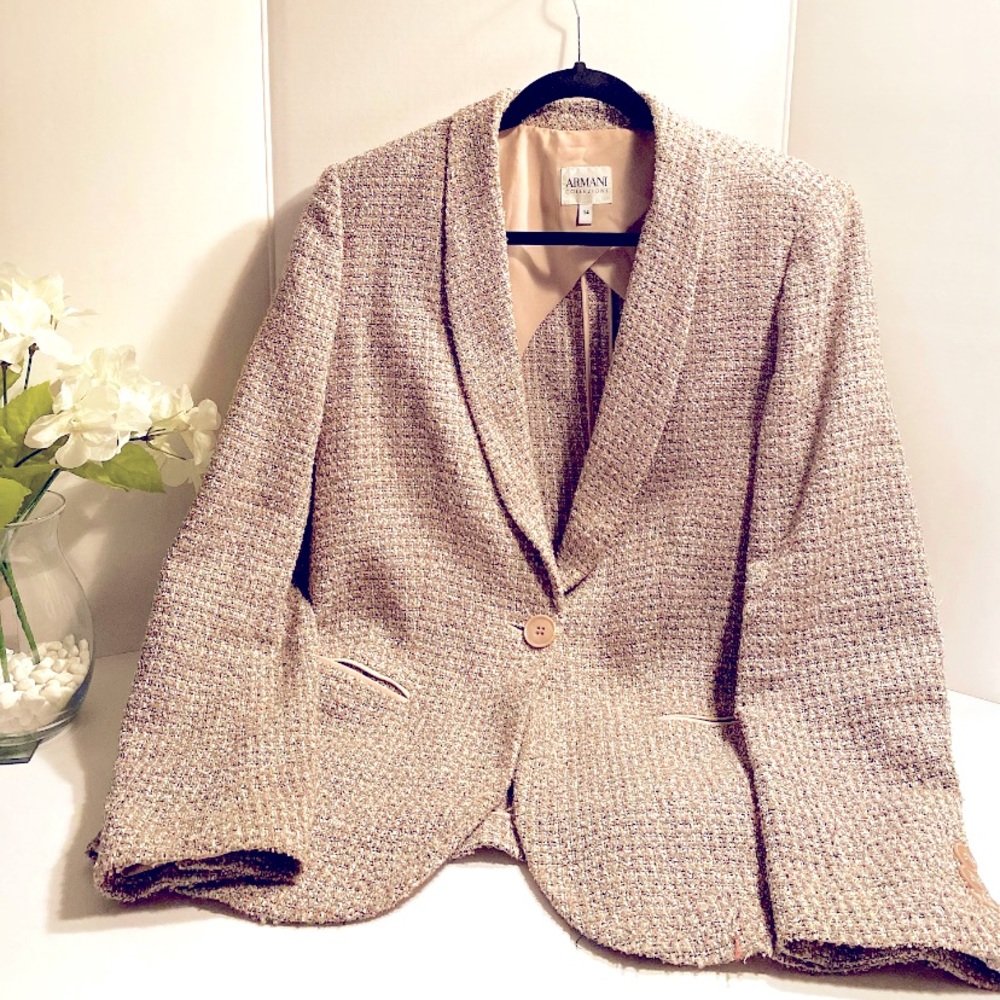 Armani Collezioni Tweed Jacket